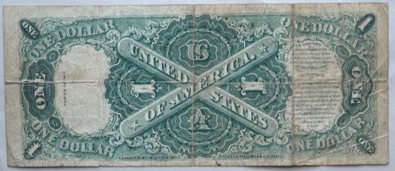 $ 1 Series 1917 Landing of Columbus US Note