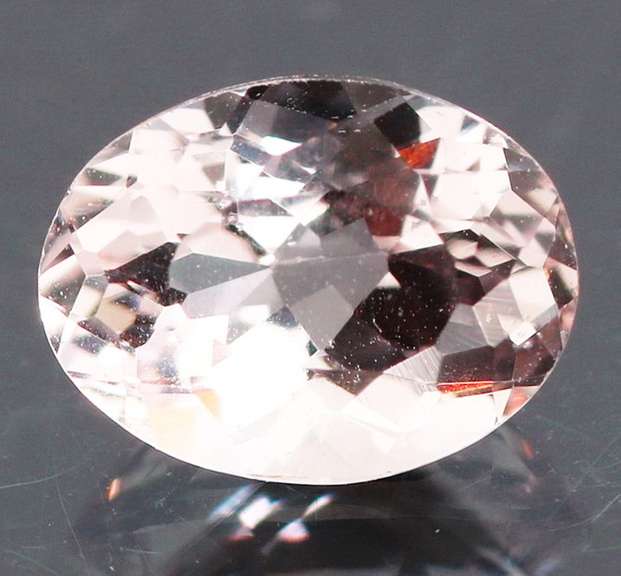 1.19ct UNHEATED whisper pink Morganite