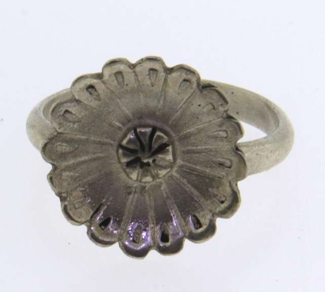 Sterling Silver Flower Ring