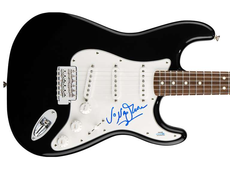Jonathan Richman Autographed Signed Guitar ACOA