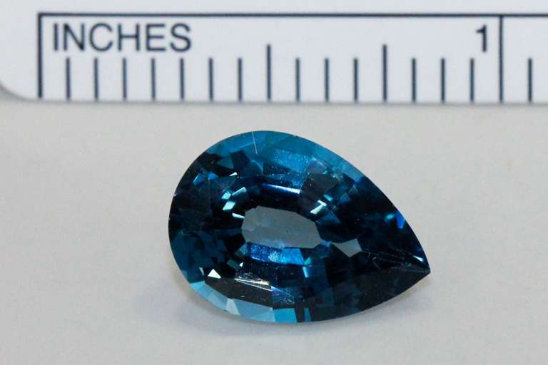 Vivid London Blue Topaz - 5.93 cts.