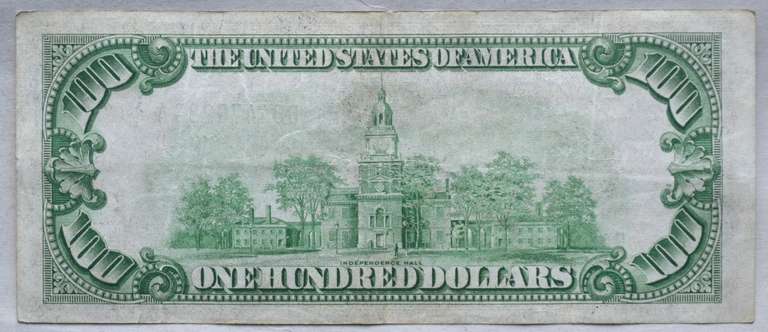 1934 A $ 100 FR Note