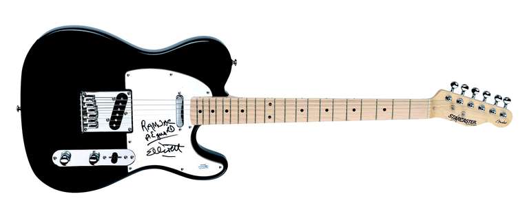 Ramblin' Jack Elliott Autographed Signed Guitar Legendary Folk Singer ACOA