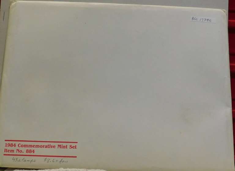 Stamps: 1984 Comm Mint Set apx $8.60