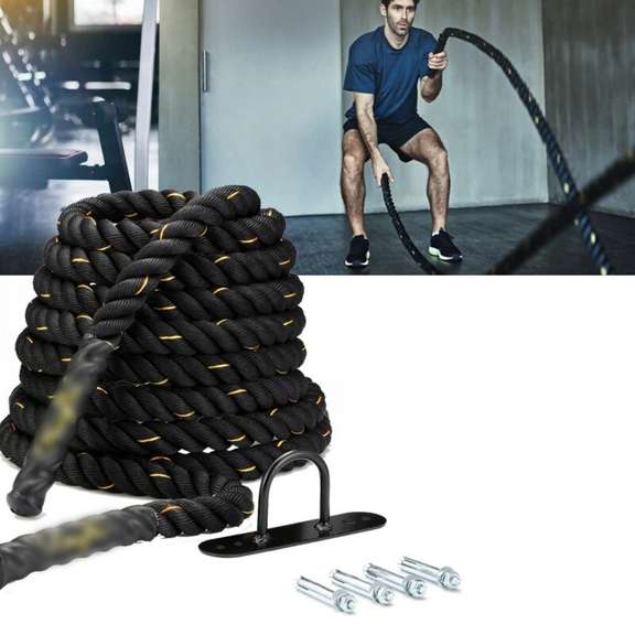 3.8x9cm Workout Strength Training Undulation Rope