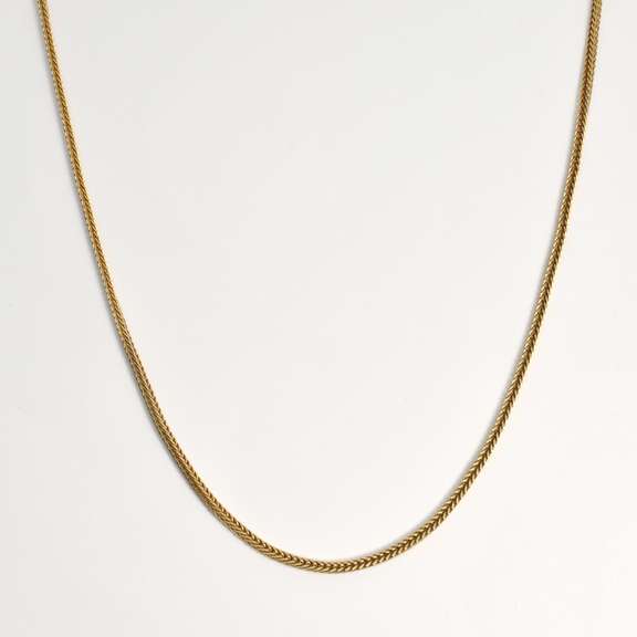 Useful 18k Foxtail Necklace