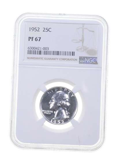 PF67 1952 Washington Quarter - Graded NGC