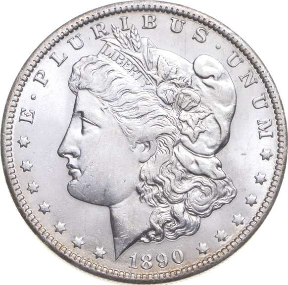 1890-O Morgan Silver Dollar