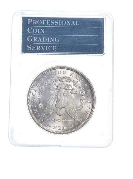 MS64 1885 Morgan Silver Dollar - CAC - Graded PCGS