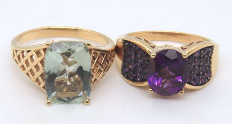 Group Lot of 2 Sterling Silver rings