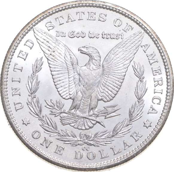 1883-CC Morgan Silver Dollar