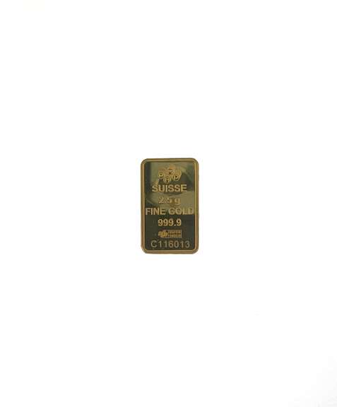2.5 Gram Gold Bar