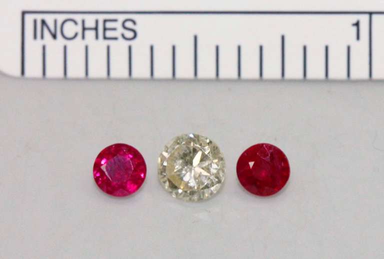 Stunning Ruby and Diamond Set