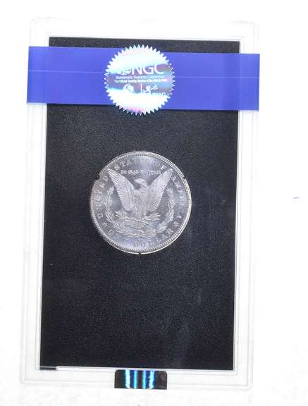 MS63 1884-CC Morgan Silver Dollar - GSA Hoard - Graded NGC