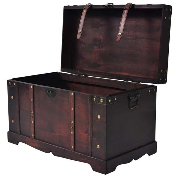 Wooden Pantry Cabinet Storage Cabinet Treasure Chest