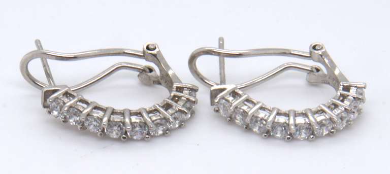 Sterling Silver Cubic Zirconia Earrings