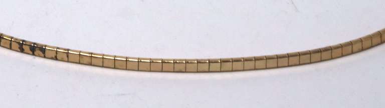 Sterling Silver Omega Chain Necklace