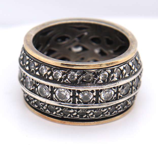 Group Lot of 4 Sterling Silver Rings