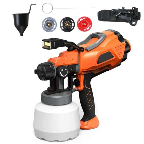 700W 1200ml Corded Electric Paint Sprayer Spray Gun