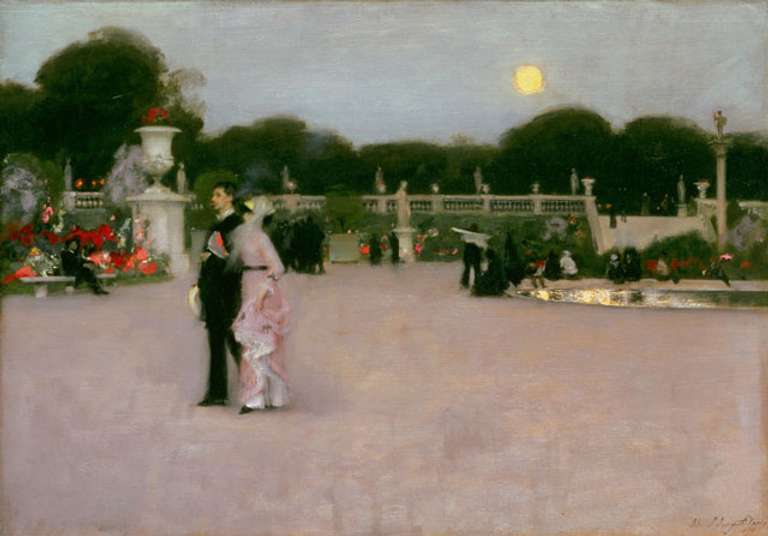 Sargent In the Luxembourg Gardens