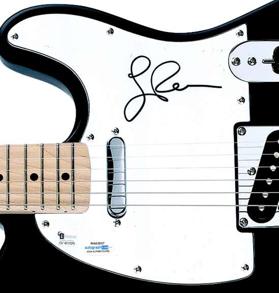 Leon Russell Autographed Signed Guitar ACOA