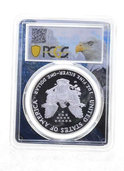 PR69 DCAM 2005-W American Silver Eagle - Graded PCGS