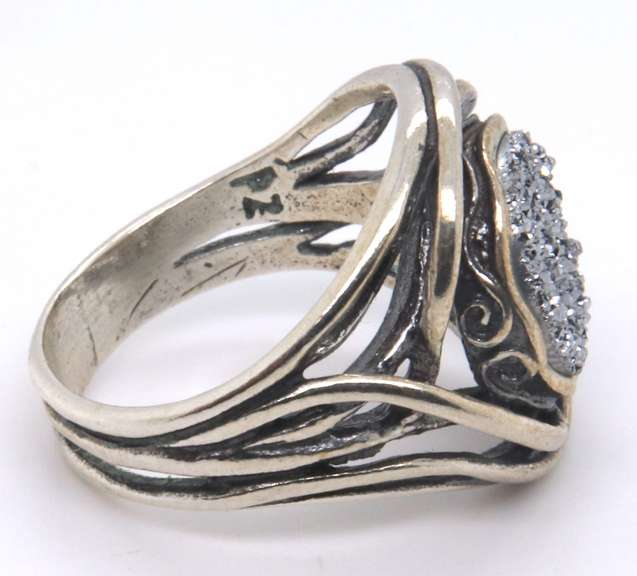 Sterling Silver Israel Signed Ring