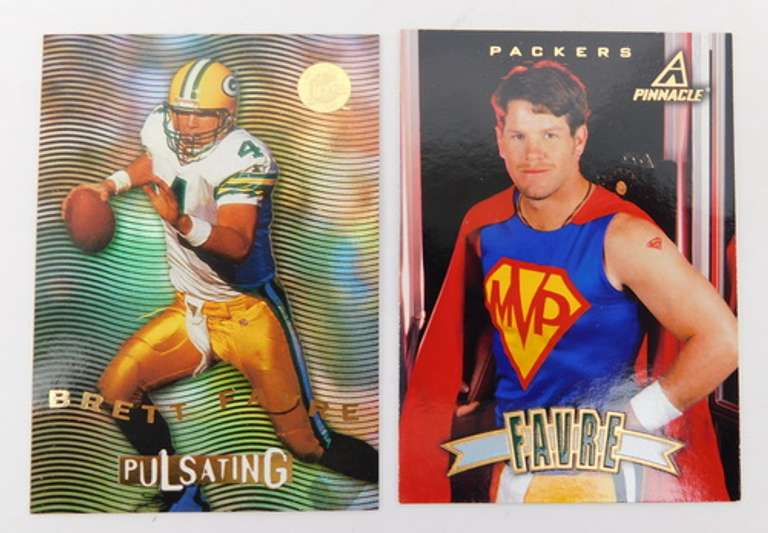 2 Brett Favre Football Cards