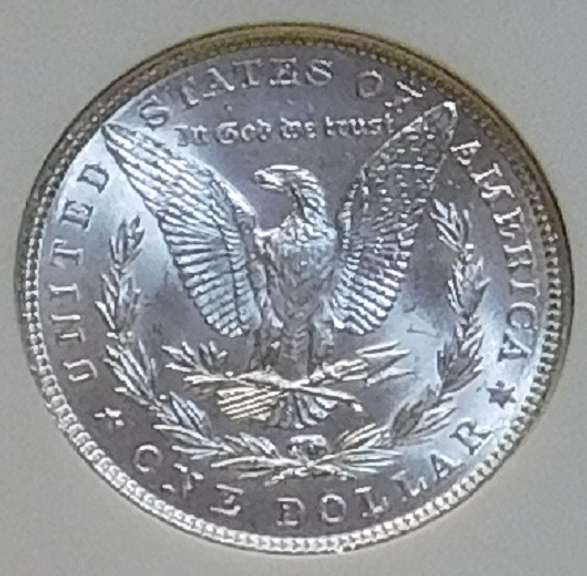 1886 Morgan Dol NGC MS-63, looks GEM