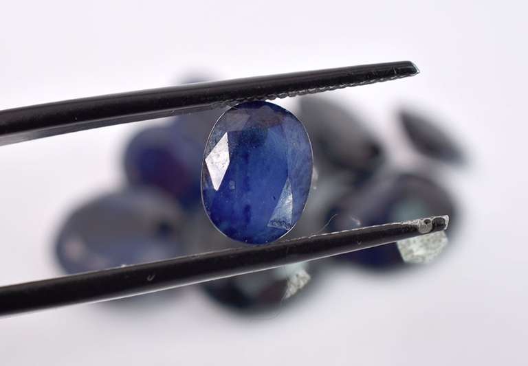 Wonderful 40.98CTW Collection of Blue Sapphires