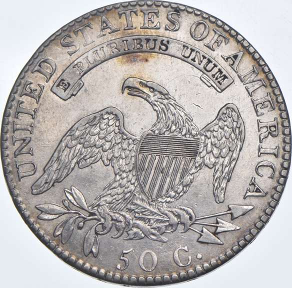 1819/8 Capped Bust Half Dollar - 103 EDS R4+ - LG 9