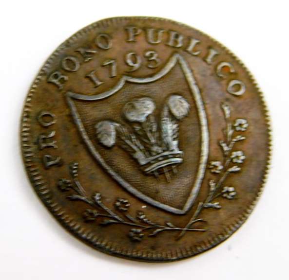 Rare 1793 Farthing Token