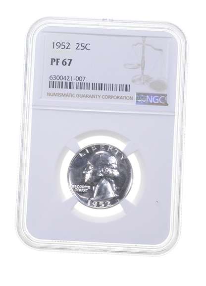 PF67 1952 Washington Quarter - Graded NGC