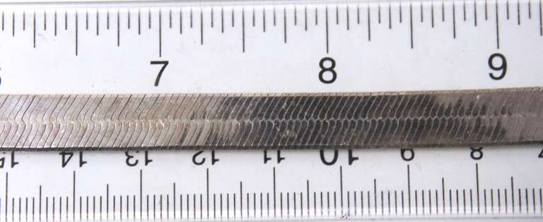 Vintage Italian Sterling Silver Necklace