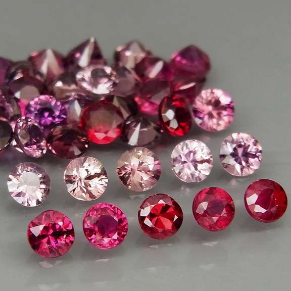 UNHEATED! 4.19ct matched diamond cut Sapphire parcel