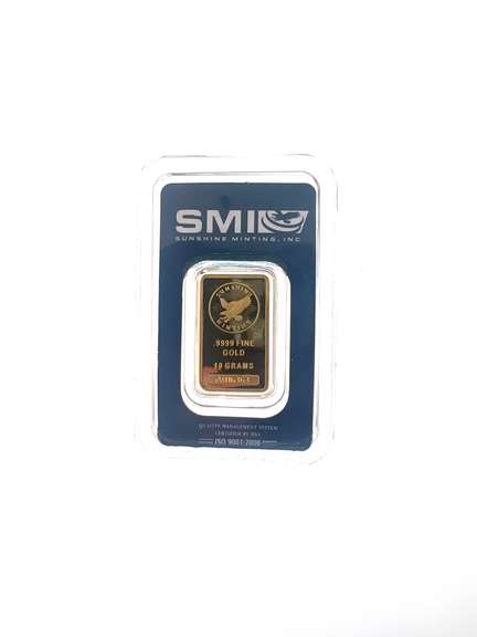 10 Gram gold Bar