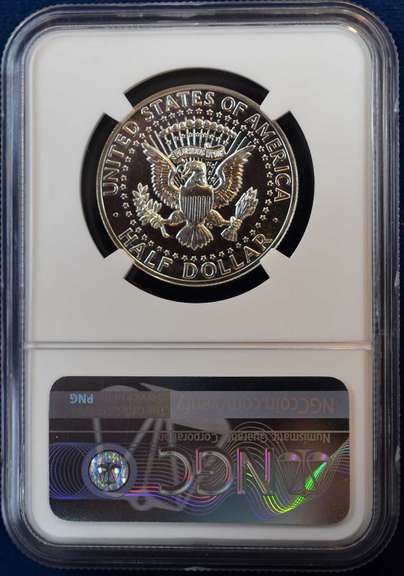 1964 Kennedy Half Dollar Accented Hair NGC PF66.