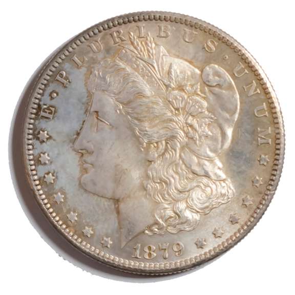 1879 S BU Morgan Dollar