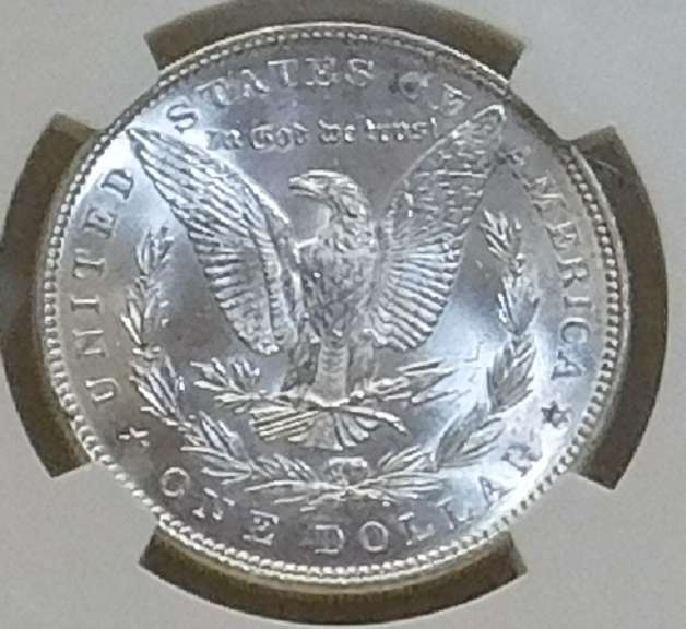 1887 Morgan Dol NGC MS-64, near GEM