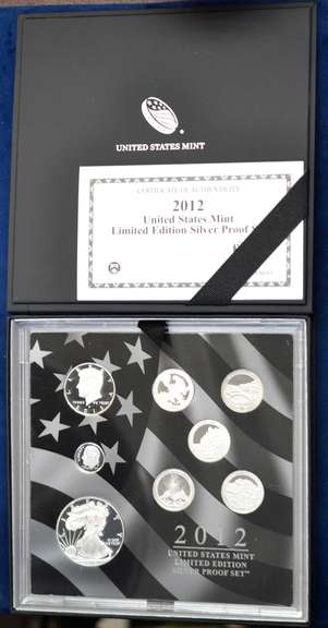2012 United States Mint Limited Edition Silver Proof Set