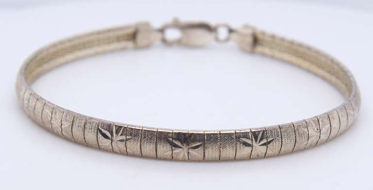 Italian Sterling Silver Bracelet