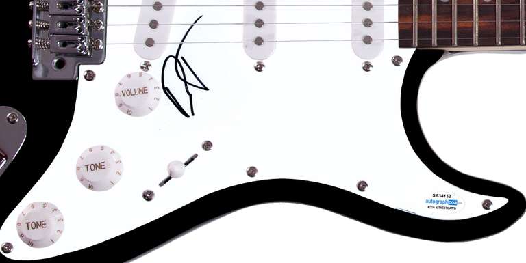 Dave Matthews Band Boyd Tinsley Autographed Signed Guitar ACOA