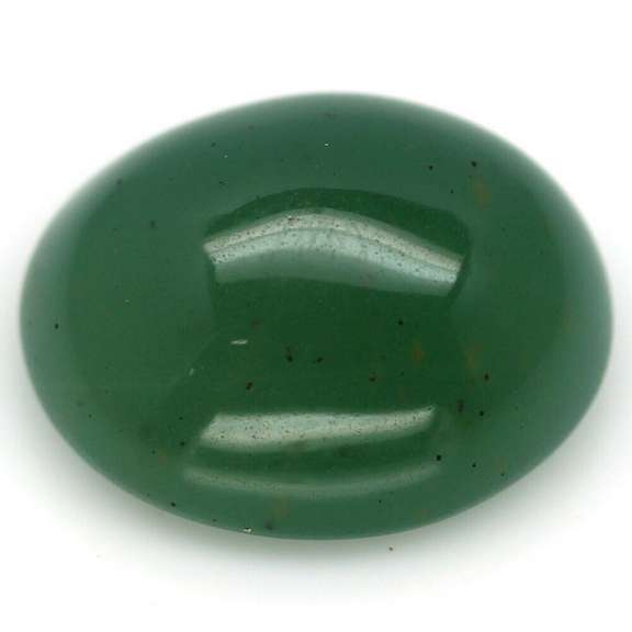 Gorgeous 15.21ct rich green Aventurine cabochon