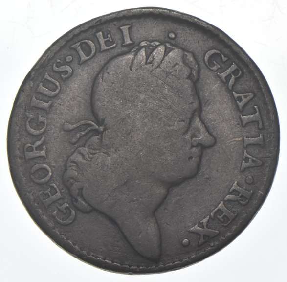 1723 woods hibernia Irish US Colonial Halfpenny