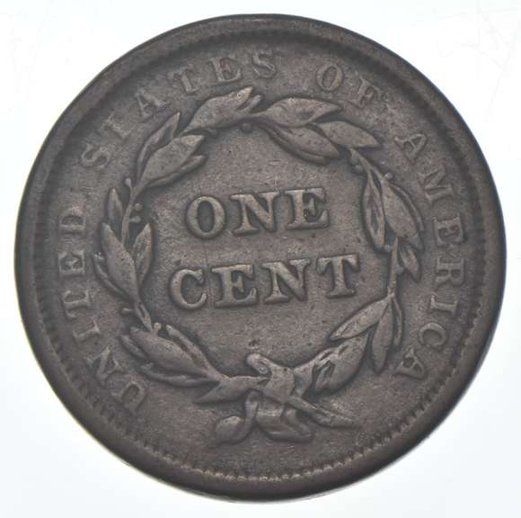 1842 Braided Hair Large Cent - N.1 - SD