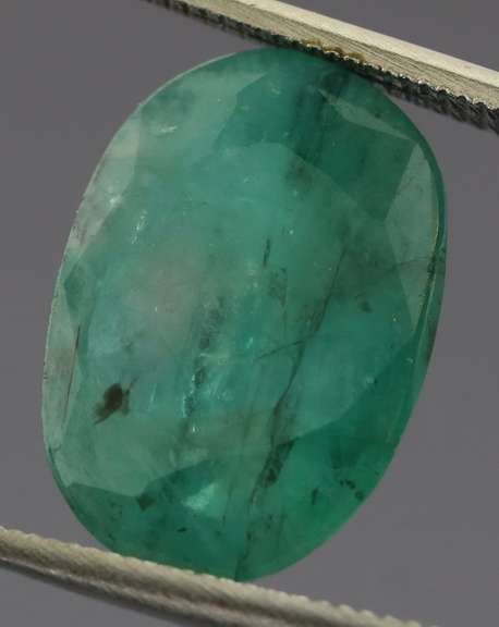 Stunning 4.37ct mine cut pure Zambian Emerald