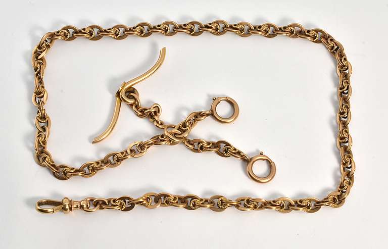 Beautiful Estate 14k Pocketwatch Chain