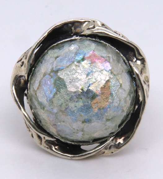 Vintage Sterling Silver Signed Ring