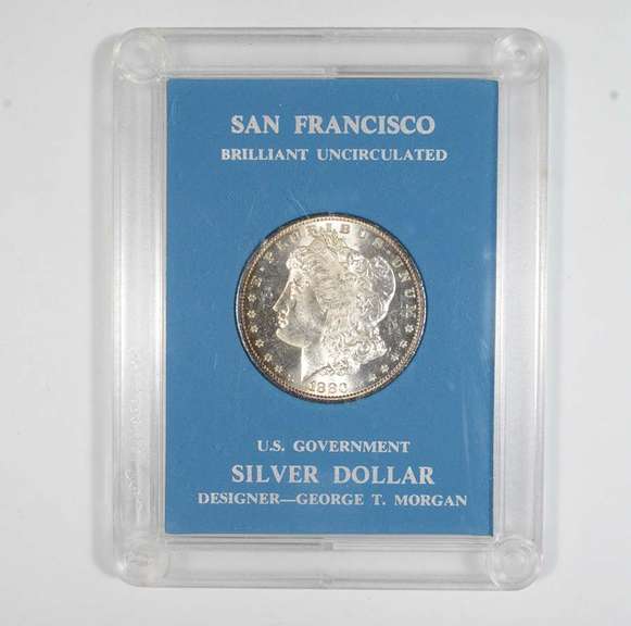 1880-S Morgan Silver Dollar