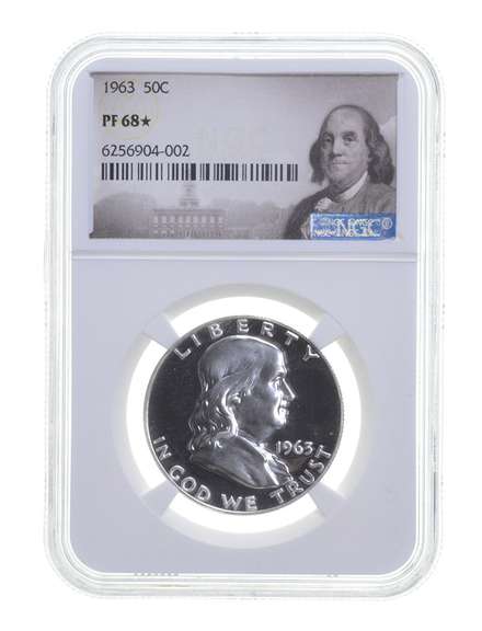PF68* 1963 Franklin Half Dollar - Graded NGC